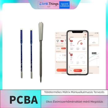 Intelligens hús hőmérő fejlesztőpanel Bluetooth-szenzorral és PCBA-vezérlő lappal