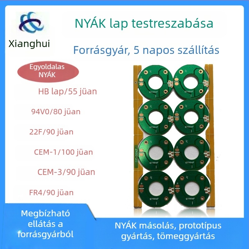 PCB klónozás és tömeggyártás Power Bank PCB-khez és nagy méretű utcai világítás vezérlőpanelekhez