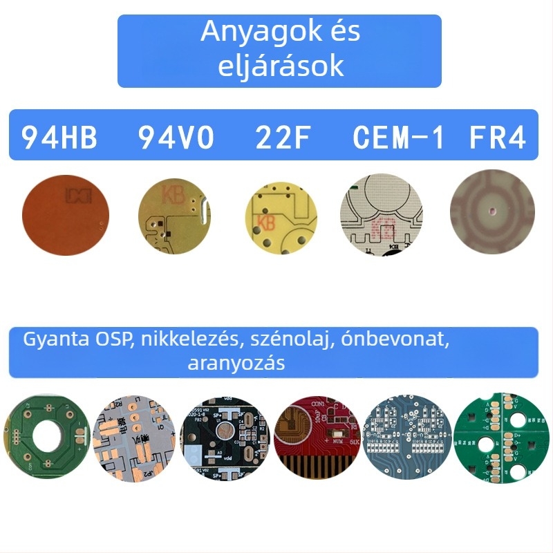 PCB klónozás és tömeggyártás Power Bank PCB-khez és nagy méretű utcai világítás vezérlőpanelekhez
