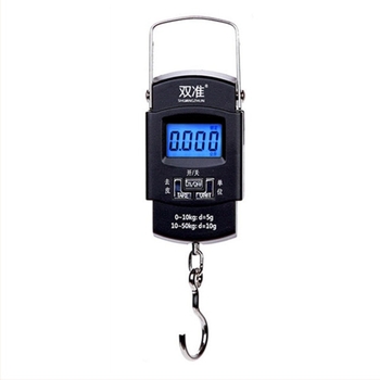 A08 50 kg kézi digitális mérleg poggyászhoz – hordozható mini mérleg, nagy pontosságú