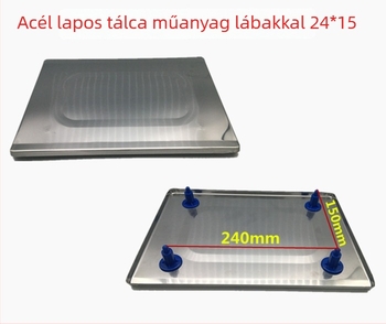30 kg-os elektronikus mérleghez műanyag tál és tartó, univerzális tálpad