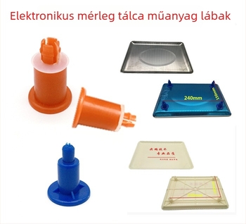 30 kg-os elektronikus mérleghez műanyag tál és tartó, univerzális tálpad