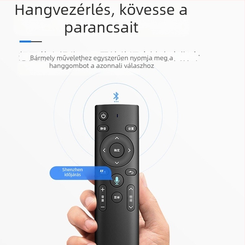 Okos vezeték nélküli Wi‑Fi tévébox, 4K hálózati set‑top box, képernyővetítés, alkalmas médialejátszókhoz