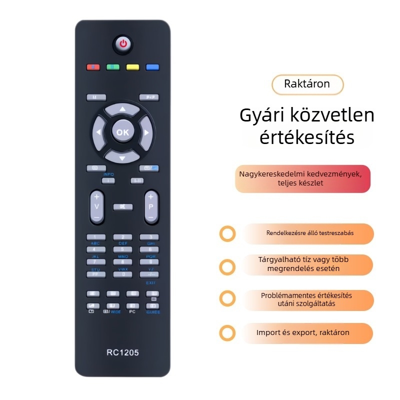 RC-1205 Távirányító Denon CD vevőhöz és hálózati audió lejátszóhoz