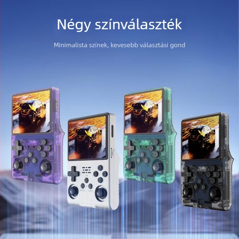R40S Pro hordozható kézi konzol retro arcade játékokhoz, nyílt forráskódú, nosztalgikus mini