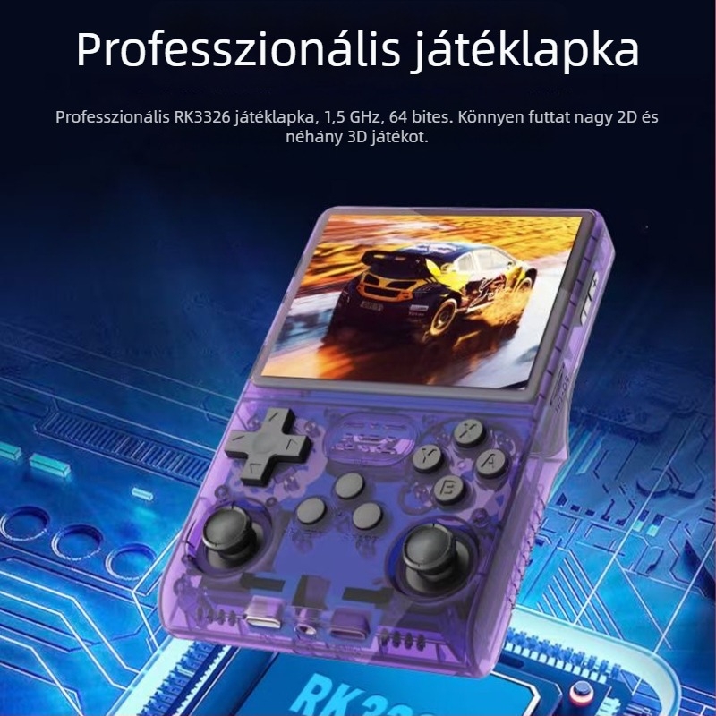 R40S Pro hordozható kézi konzol retro arcade játékokhoz, nyílt forráskódú, nosztalgikus mini