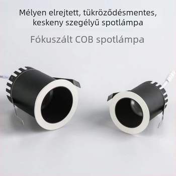 Beépített mennyezeti spotlámpa csillagos égbolt mintával, mini LED spot 3 cm-es nyílással, anti-szórás, nappaliba és borospultba