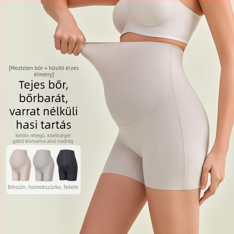 Kismama leggings, magas derekú hasi támasztás, könnyű, légáteresztő, fenékemelés