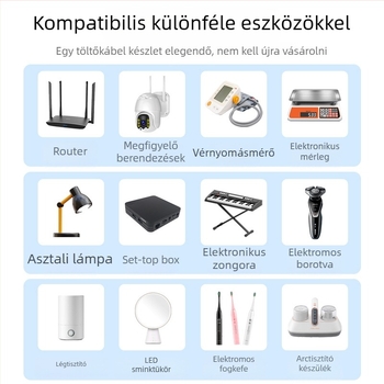 Jinghua USB Boost kábel, 5V-ról 12V-ra, 1A, kerek véggel 5,5×2,5 mm, 1 m – vészhelyzeti tápegység routerhez és ONT‑hoz