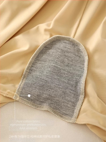 Nyári, varrat nélküli ice-silk biztonsági rövidnadrág nőknek, plusz méret, boxer-stílus, capri hossz, 2 az 1-ben dizájn, varrás nélkül