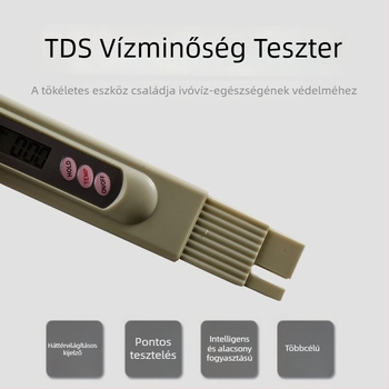 Hordozható vízminőség-ellenőrző készlet TDS tollal, elektrolizálóval és vízminőség-ellenőrző eszközzel, európai csatlakozóval