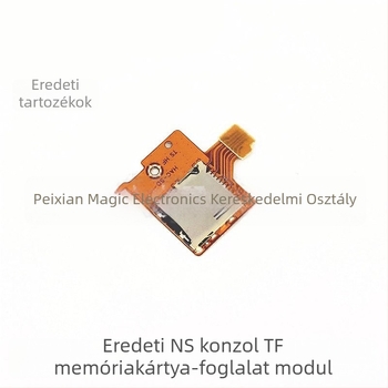 Nintendo Switch javítóalkatrészek - TF-kártya-nyílás és Micro SD-kártya-nyílás - Eredeti szétszerelt alkatrészek