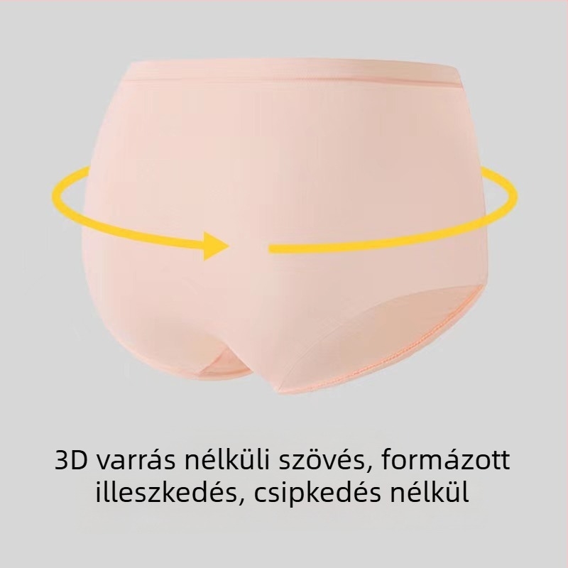 80-as modal női alsónemű antibakteriális, lélegző, varrat nélküli, plusz méret