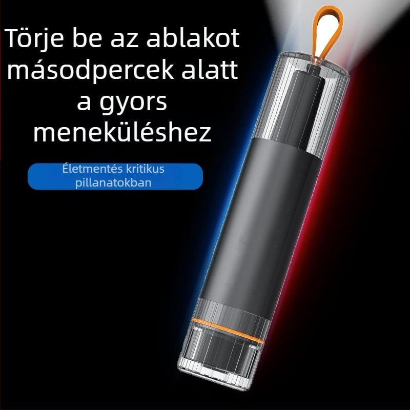 Autó ablaktörő és mentőeszköz — többfunkciós túlélőeszköz az autóhoz