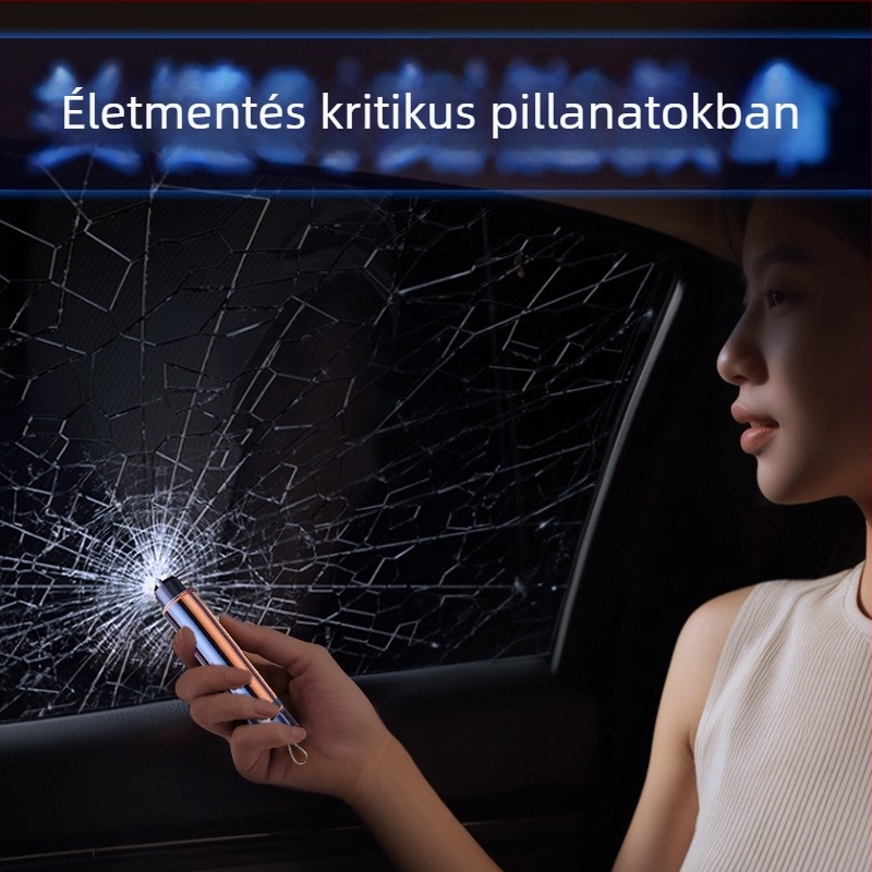 Autó ablaktörő és mentőeszköz — többfunkciós túlélőeszköz az autóhoz