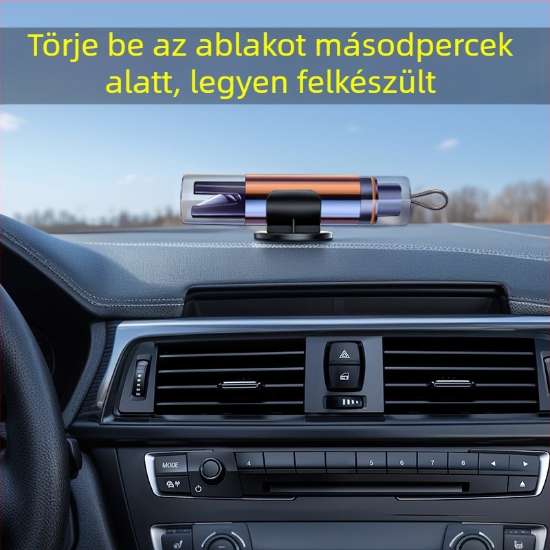 Autó ablaktörő és mentőeszköz — többfunkciós túlélőeszköz az autóhoz