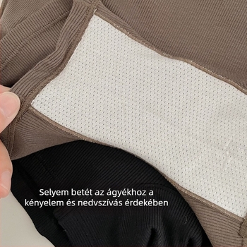 Varrás nélküli modal rövidnadrág, biztonságos, kettő egyben, tavasz-nyár, selyem bélés a szeméremrésznél