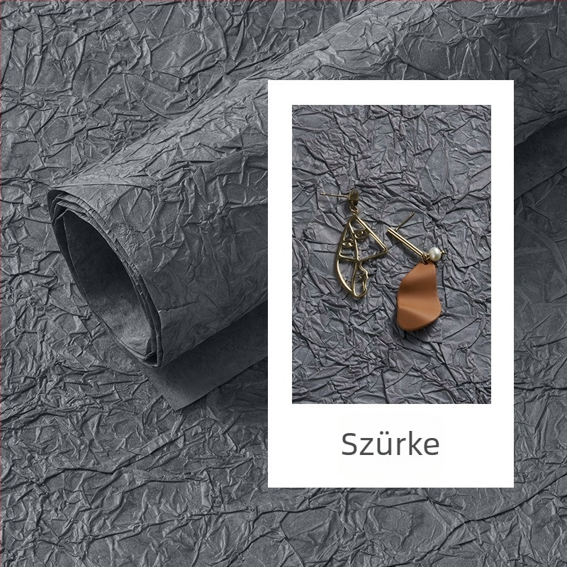 Kő textúrájú kézzel készített papír fotóháttér termékfotózáshoz és still life felvételekhez