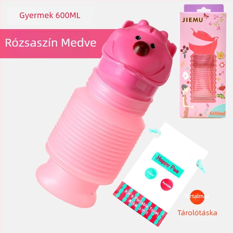 Hordozható autós urinális gyerekeknek és felnőtteknek – vészhelyzeti utazási segédeszköz