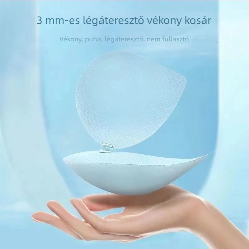 Vékony, légáteresztő, varrat nélküli női melltartó nyárra, Ice Silk anyagból, szép hátsó rész, merev kosár nélkül, rögzített kosár, nagy méret