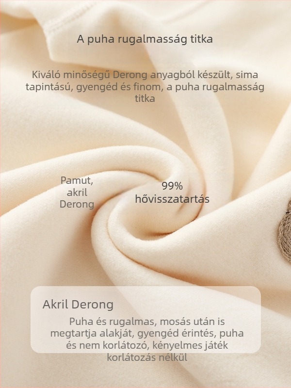 Derong baba termikus alsó-felső szett – két részes őszi-téli, A osztály
