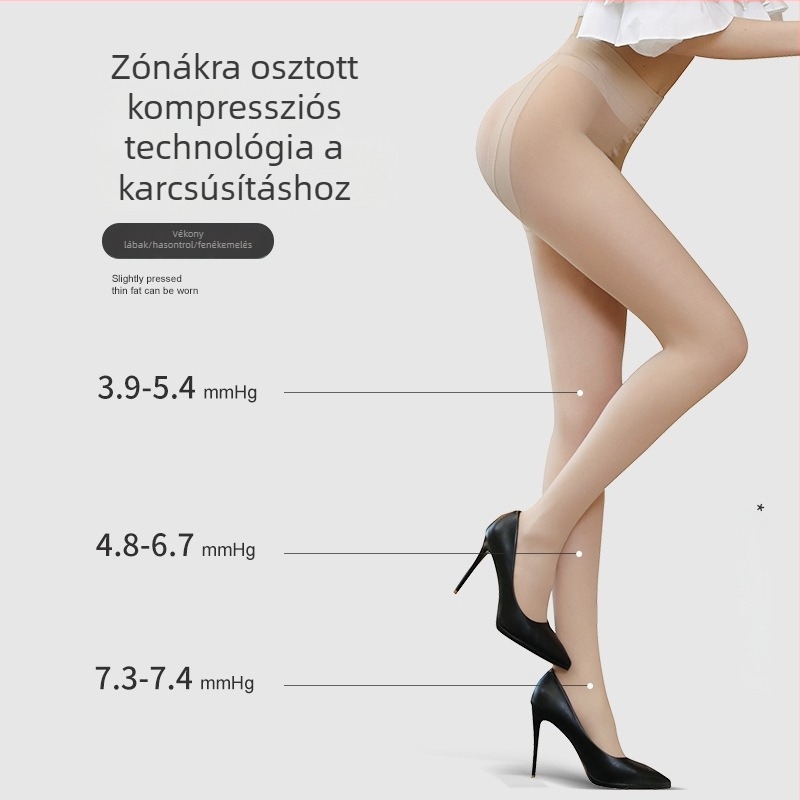 Plusz méretű ultra vékony fekete harisnya nők számára, tavasz-őszi viselet, áttetsző, bőrbarát