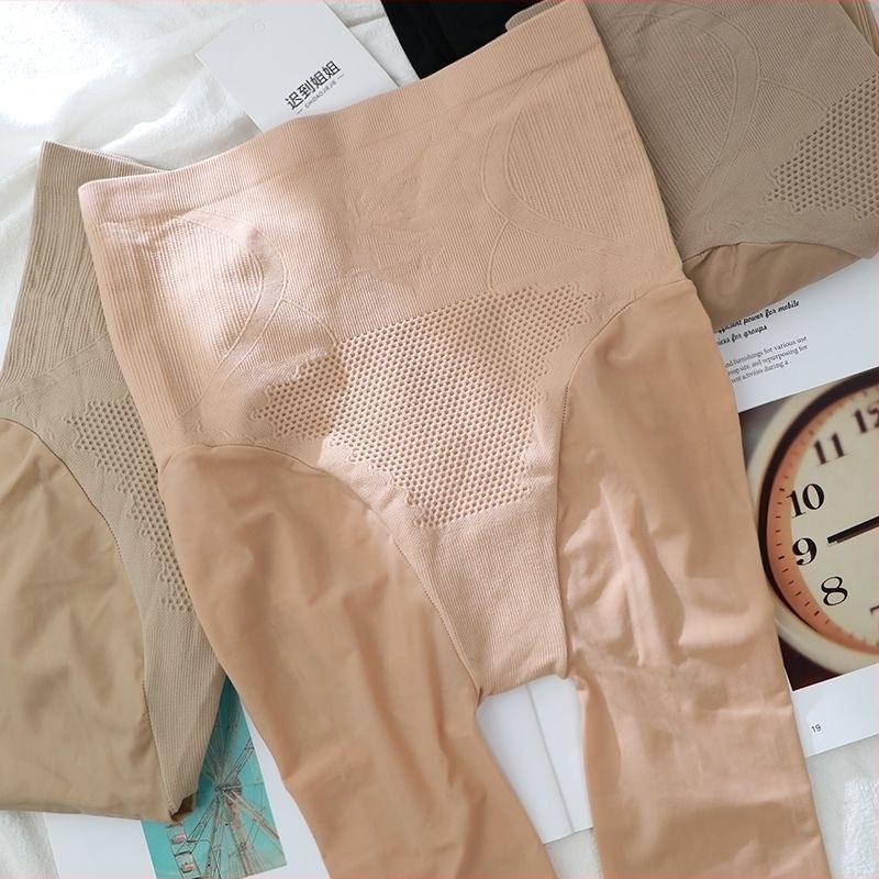 Magas derékú hasformázó és fenéket emelő átlátszó harisnyanadrág tavasz–őszre, bikini-stílusú leggings teljes fedettséggel