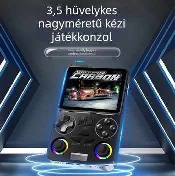 Global Battle Android hordozható játékkonzol, PSP-stílusú retro arcade, J36 Ultra Cross