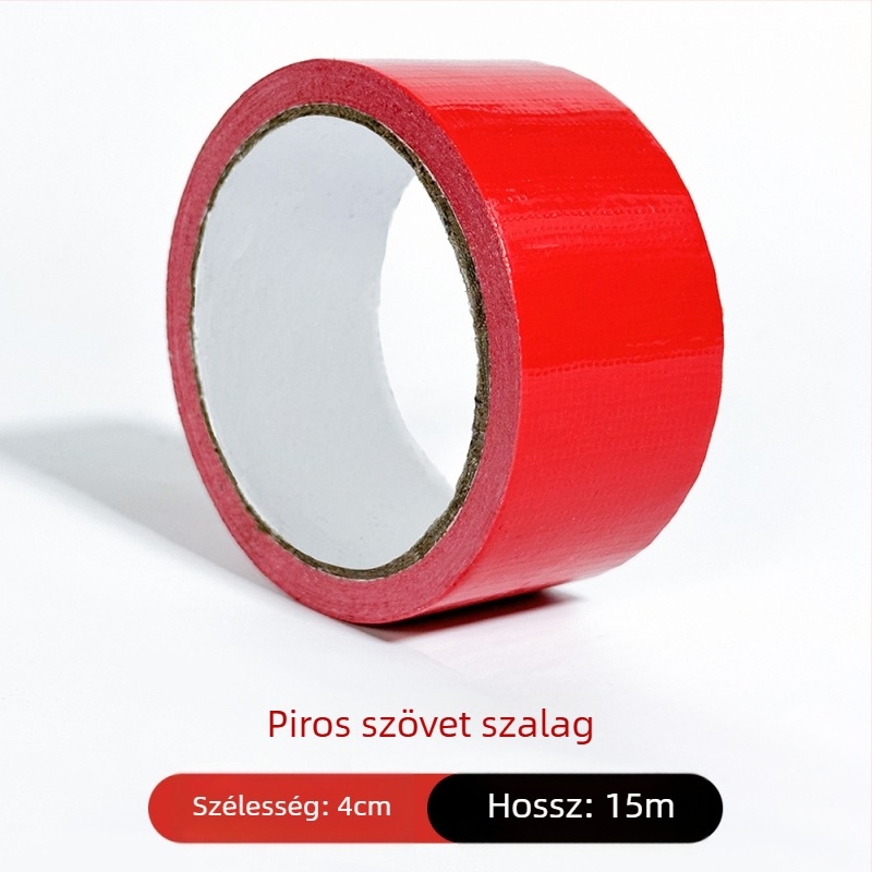 Kétoldalas textile alapú padlóvédő szalag, vízálló ragasztóval, fényvisszaverő figyelmeztető jelleggel, magas tapadással, dekorációs padlókhoz