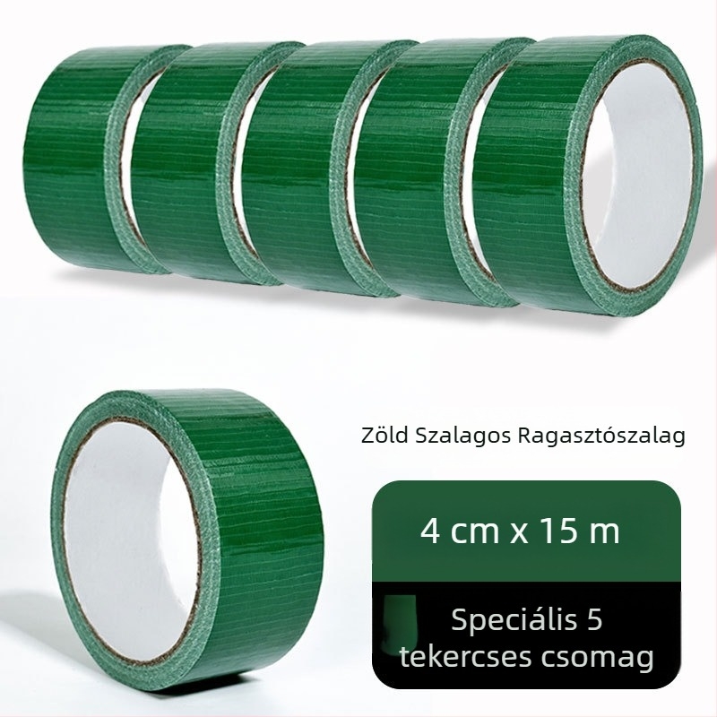Kétoldalas textile alapú padlóvédő szalag, vízálló ragasztóval, fényvisszaverő figyelmeztető jelleggel, magas tapadással, dekorációs padlókhoz