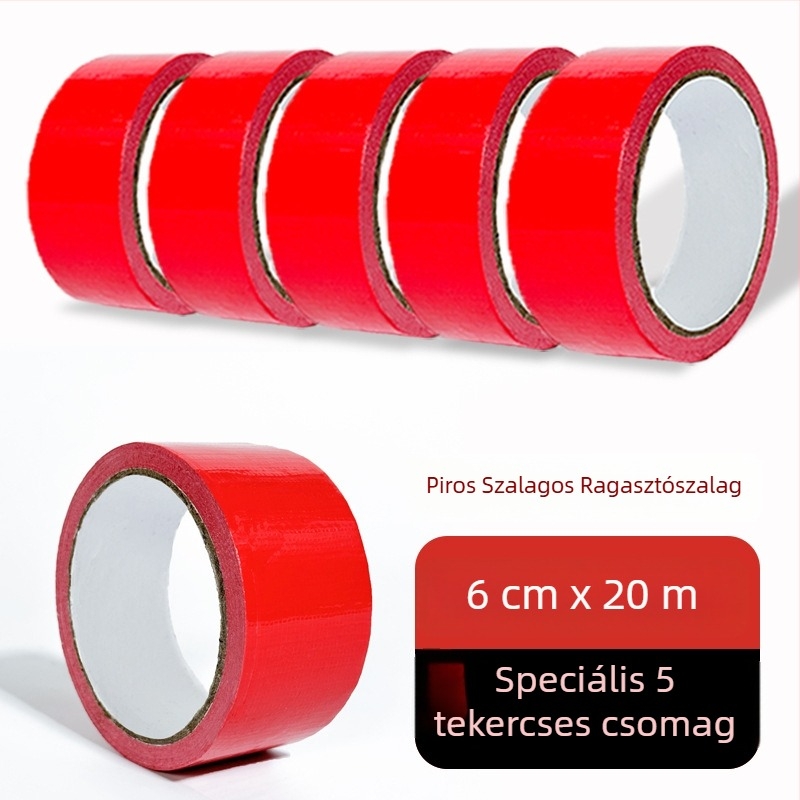 Kétoldalas textile alapú padlóvédő szalag, vízálló ragasztóval, fényvisszaverő figyelmeztető jelleggel, magas tapadással, dekorációs padlókhoz