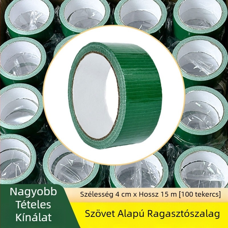 Kétoldalas textile alapú padlóvédő szalag, vízálló ragasztóval, fényvisszaverő figyelmeztető jelleggel, magas tapadással, dekorációs padlókhoz