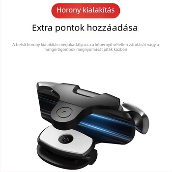 Harmadik generációs mobil játékvezérlő mechanikus ötvözet gombokkal és erő-visszacsatolással iPhone- és Android-készülékekhez