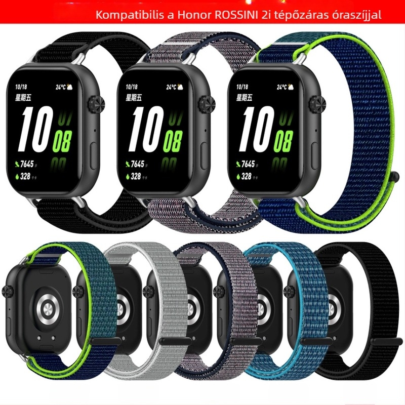 Velcro szíj Honor Watch 2i Rossini 2i modellhez – csere