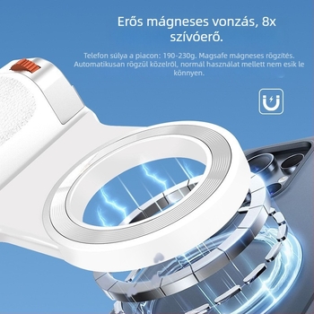 PH80 függőleges felvételi fogantyú mágneses objektív adapterrel és Bluetooth távirányítós stabilizátor