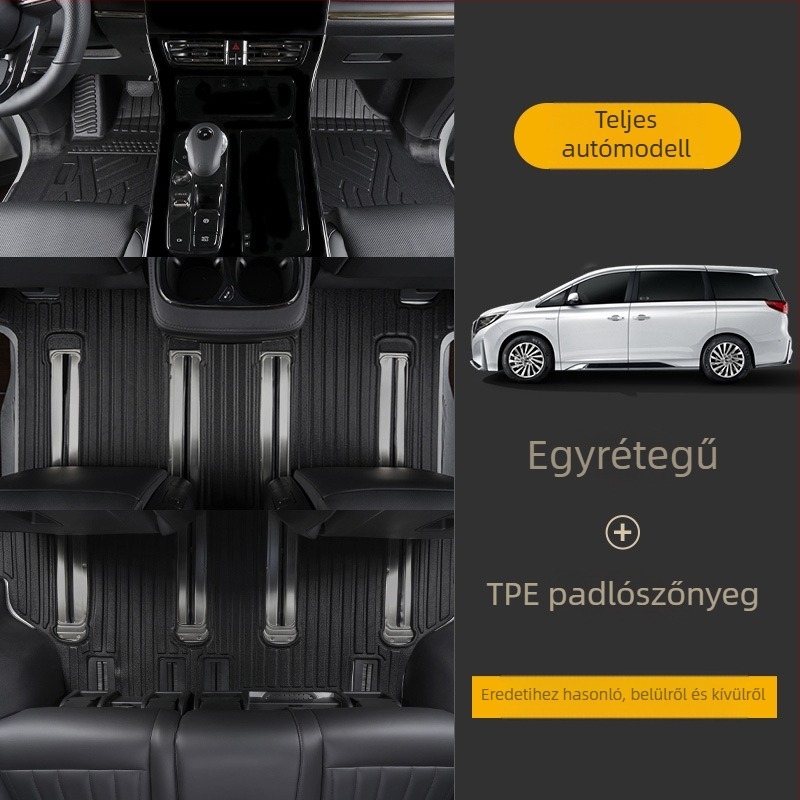 GAC Trumpchi M8 TPE talajtakarók, 2018-2025, Master Edition, teljes lefedettség, kompatibilis a központi konzollal