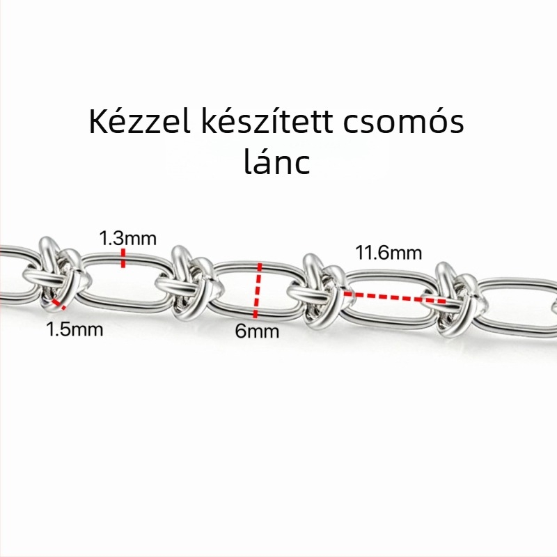 Nagy választék rozsdamentes acél ékszerláncokhoz, DIY kiegészítők és anyagok divatos nyakláncokhoz és karkötőkhöz