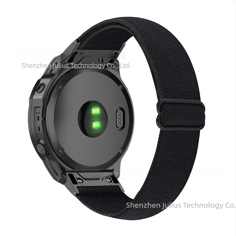 Nylon elasztikus, állítható óraszíj Garmin Fenix sorozathoz, 7S/7/7X, 20 mm szélesség