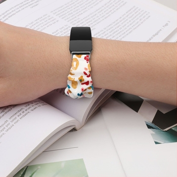 Fitbit Inspire és Inspire HR számára rugalmas szövött szíj, 12 mm csatlakozó, egyszerű stílus