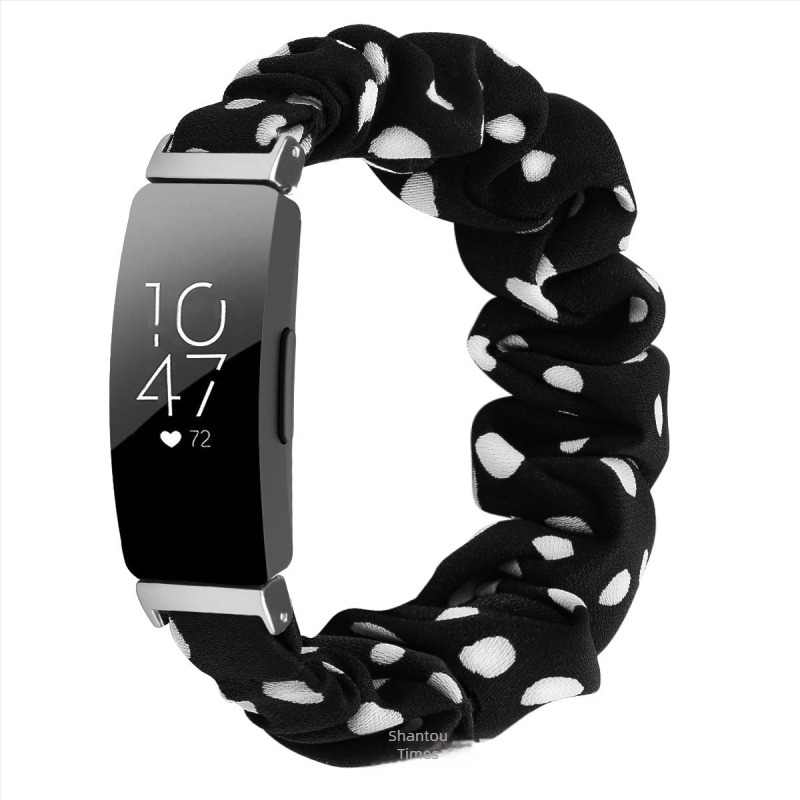 Fitbit Inspire és Inspire HR számára rugalmas szövött szíj, 12 mm csatlakozó, egyszerű stílus