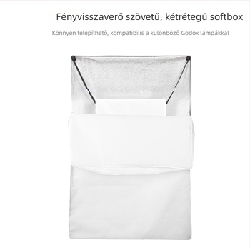 Shenniu Softbox 60×90 cm fotózáshoz – beltéri stúdió portré világítás