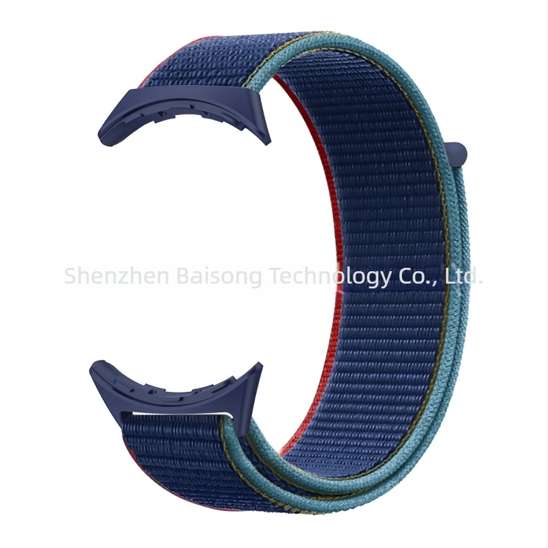 Nylon szövött Velcro szíj a Google Pixel Watch 4-höz, 43 mm, 3. generáció