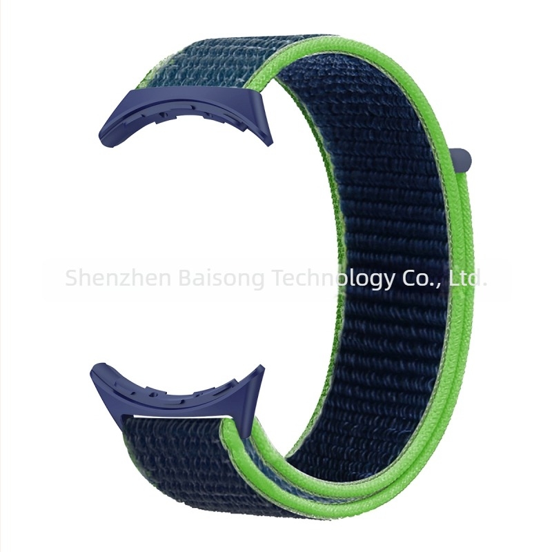 Nylon szövött Velcro szíj a Google Pixel Watch 4-höz, 43 mm, 3. generáció