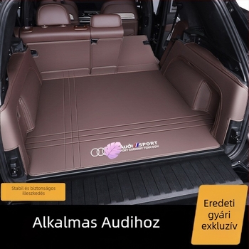 Bőr csomagtartó szőnyeg Audi A4L A6L Q3 Q5 Q5L Q2 A3 A5 A7 – teljes lefedés, egyedi illeszkedés
