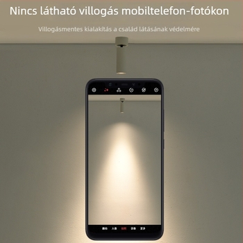 LED COB felületre szerelt spotlámpa, állítható downlight a háttérfalhoz és galériához, mennyezeti világítás 406L