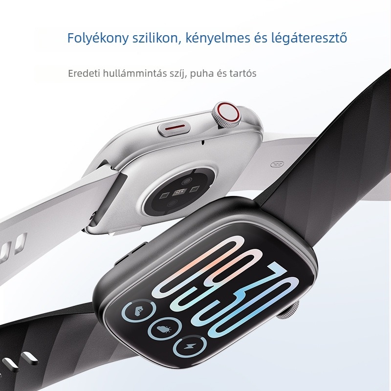 GTS10 okosóra AI alvás-analízissel, sportóra, pulzus és vér oxigén monitorozás, AMOLED kijelző