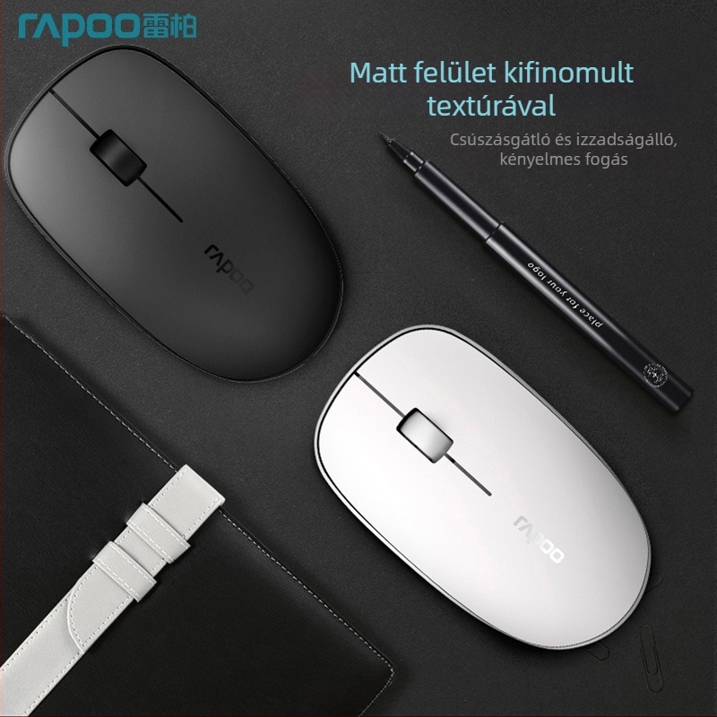 RAPOO M200G három módú vezeték nélküli Bluetooth egér USB-vel, otthonra és irodába