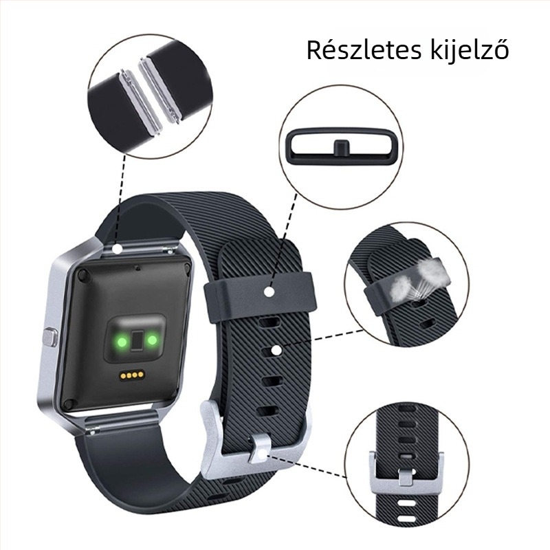 Okosóra szilikonszíj, kompatibil a Little Genius, Huawei és más márkákkal