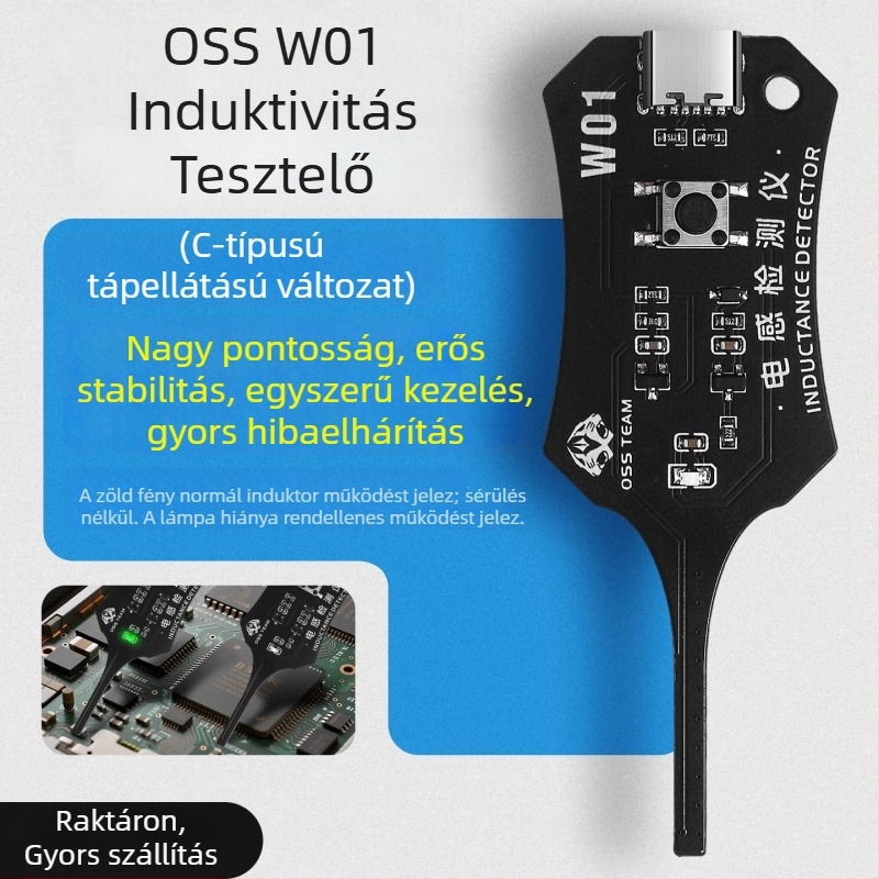 OSS Induktortesztelő mobiltelefonos javításhoz – induktorhiba-diagnosztika és elektromágneses indukció mérőeszköz