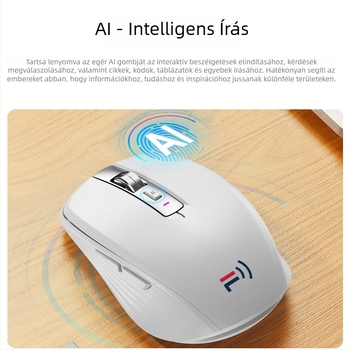 AI-alapú PPT-készítő egér, vezeték nélküli Bluetooth, három üzemmódos beszédfordítás, számítógépekhez